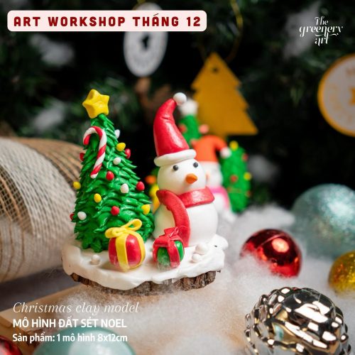 workshop mo hinh dat set noel