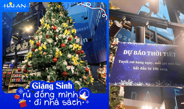 Giáng sinh và năm mới 2025 - Nhà sách Hải An