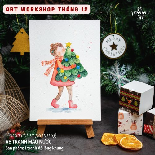 workshop ve tranh mau nuoc