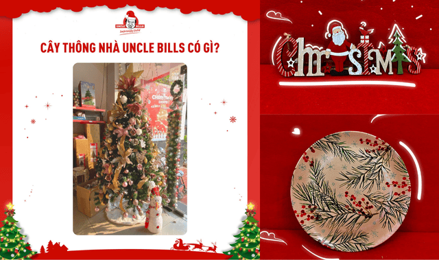 Kho Cube VN - Địa điểm mua cây thông Noel - Uncle Bills